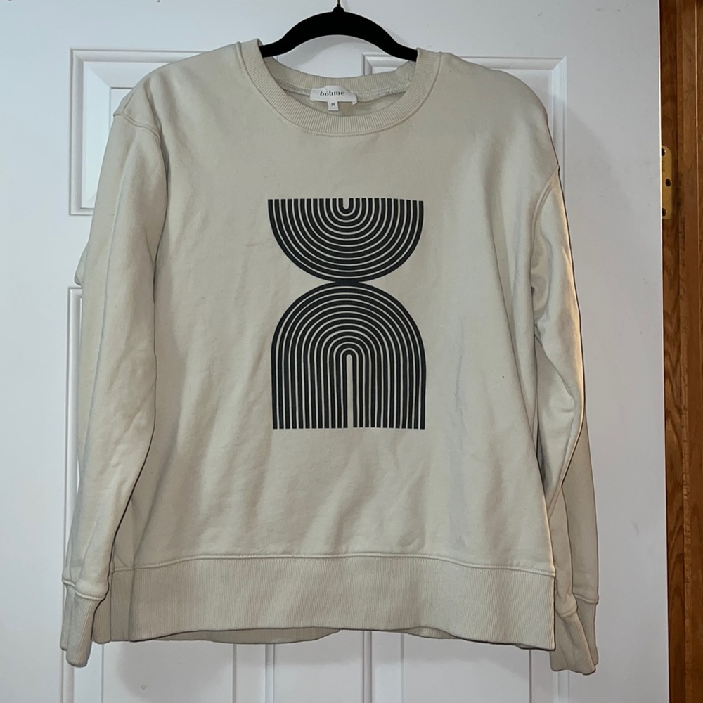 Bohme sweater with geometric print